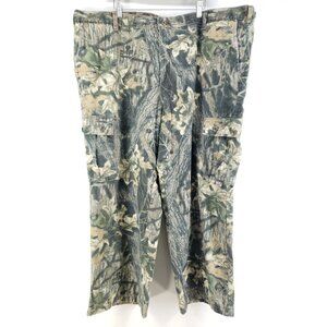 Mossy Oak Mens 2XL Camouflage Hunting Cargo Pants Fleece